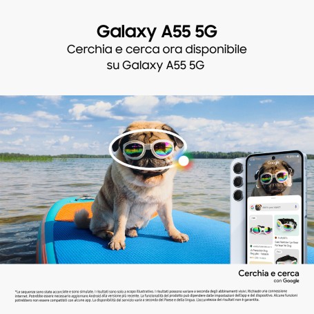 GALAXY A55 5G 8GB+128GB BLUE (SM-A556BLBAEUE)