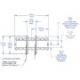 ITB AMCHRLF2 Supporto TV a parete Nero (AMCHRLF2) (CH-FIX600)