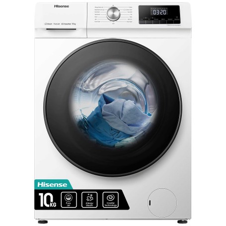 Hisense WFQA1014EVJM lavatrice Caricamento frontale 10 kg 1400 Giri/min Bianco