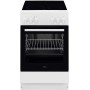 AEG CCB50090BW EEK: Cucina a libera installazione con piano cottura in vetroceramica, larghezza 50 cm, 60 L