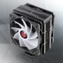 RAIJINTEK ELEOS 12 DUO RBW Processore Kit di raffreddamento a liquido 12 cm Nero 2 pz (0R10B00221)