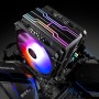 RAIJINTEK ELEOS 12 DUO RBW Processore Kit di raffreddamento a liquido 12 cm Nero 2 pz (0R10B00221)