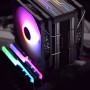 RAIJINTEK ELEOS 12 DUO RBW Processore Kit di raffreddamento a liquido 12 cm Nero 2 pz (0R10B00221)