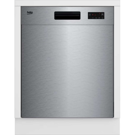 Lavastoviglie sottobanco Beko BDUN15430X , larghezza 60 cm, 14 coperti, 5 programmi, WaterSafe+, acciaio inox