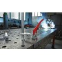 Spannelement TW16-20-10H (silber/rot, fixe Ausladung)