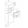 Gaggenau BS450101 Forno combinato a vapore con comandi in alto e cerniere a destra da incasso antracite