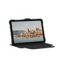 Urban Armor Gear 224415114040 custodia per tablet 27,7 cm (10.9") Custodia a libro Nero