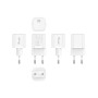 Equip 245520 Caricabatterie per dispositivi mobili Smartphone, Tablet Bianco AC Interno