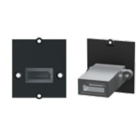 Bachmann 917.145 presa energia DisplayPort Nero