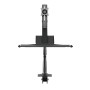 InLine 23174A supporto da tavolo per Tv a schermo piatto 81,3 cm (32") Morsa/Bullone di ancoraggio Nero