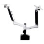 Silverstone SST-ARM22SC supporto da tavolo per Tv a schermo piatto 61 cm (24") Argento