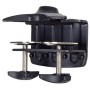 Silverstone SST-ARM22SC supporto da tavolo per Tv a schermo piatto 61 cm (24") Argento