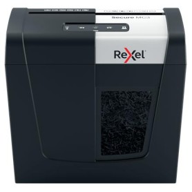 Rexel Secure MC3 distruggi documenti Triturazione incrociata 60 dB Nero, Argento (2020128EU)
