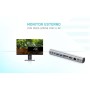 i-tec Metal Cooling Pad for notebooks (up-to 15.6”) with USB-C Docking Station (Power Delivery 100 W) (C31METALDOCKPADPD)