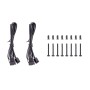 Thermaltake TT CT120 PC Case per computer Ventilatore Nero 2 pz (CL-F147-PL12BL-A)