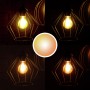 Trust 71287 soluzione di illuminazione intelligente Lampadina intelligente Wi-Fi Metallico, Trasparente (71287)
