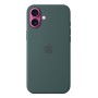 Apple Custodia MagSafe in silicone per iPhone 16 Plus - Verde lago (MYYH3ZM/A)