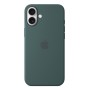 Apple Custodia MagSafe in silicone per iPhone 16 Plus - Verde lago (MYYH3ZM/A)