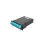 Panduit FCS9N-12-10P adattatore di fibra ottica LC 1 pz Nero