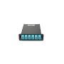 Panduit FCS9N-12-10P adattatore di fibra ottica LC 1 pz Nero