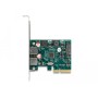 PCI Express x4 Karte zu 2 x extern USB 10 Gbps Typ-A Buchse (90106)
