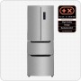 Wolkenstein FD351DNFIX Combinazione Side-by-Side con portafinestra, larghezza 63,5 cm, 320 L