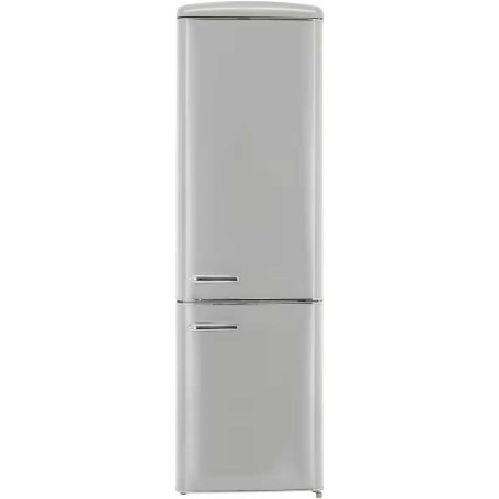 Combinazione frigorifero-congelatore retrò Exquisit RKGC250-70-H-160E, 244 l, 54,5 cm di larghezza, con ruote