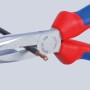 Flachrundzange 26 26 200  (gezahnte Griffflchen)