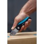 Klappmesser 2157-1 (schwarz/blau, Komfortgriff aus schlagfestem ABS)