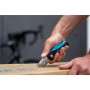 Klappmesser 2157-1 (schwarz/blau, Komfortgriff aus schlagfestem ABS)
