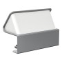 Kindermann 7430000014 cassetta di scarico Tipo F Alluminio, Bianco