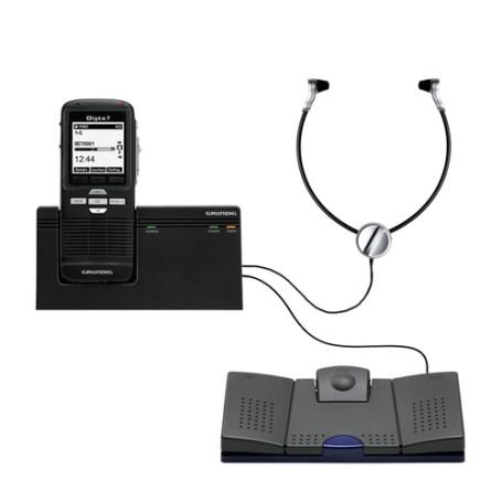 Grundig Digta 7 Stand-Alone Kit Memoria interna e scheda di memoria Nero (KDC7020I31)