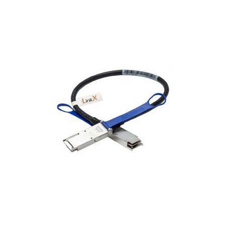Mellanox Technologies MFA1A00-C003 cavo InfiniBand 3 m QSFP28 Nero, Blu (MFA1A00-C003) (980-9I13S-00C003)