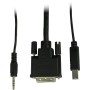 Inter-Tech KVM AS-41DA DVI switch per keyboard-video-mouse (kvm) Nero (88887201)