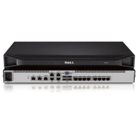 DELL DAV2108 switch per keyboard-video-mouse (kvm) Montaggio rack Argento (A7485895)