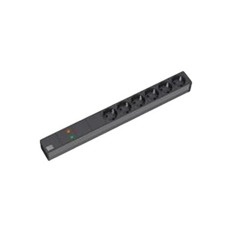 Bachmann 333.536 unità di distribuzione dell'energia (PDU) 6 presa(e) AC 1U Nero (333.536)