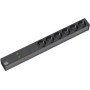 Bachmann 333.536 unità di distribuzione dell'energia (PDU) 6 presa(e) AC 1U Nero (333.536)