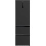 Wolkenstein WFD400ENFDDIX Frigorifero-congelatore a libera installazione con porta alla francese, larghezza 60 cm, 401 L