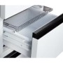Wolkenstein WFD400ENFDWB Frigorifero-congelatore a libera installazione con porta alla francese, 60 cm di larghezza, 401 L
