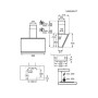 AEG GV77D91SB Cappa aspirante A+ 7000 SilenceTech, larghezza 90 cm, 725 m³/h, controllo Hob²Hood, TouchControl, nero