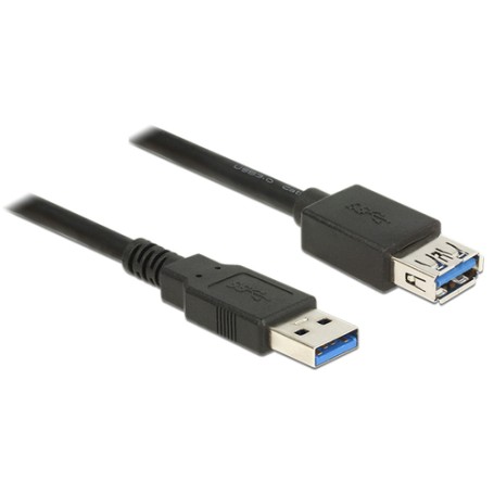 DeLOCK 85057 cavo USB 3 m USB 3.2 Gen 1 (3.1 Gen 1) USB A Nero (85057)