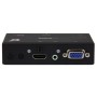 StarTech.com Switch Commutatore 2x1 HDMI + VGA a HDMI - Switch Convertitore HDMI / VGA a HDMI con commutazione pri (VS221VGA2HD)