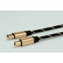 ROLINE 11.02.8803 cavo USB 3 m USB 2.0 USB A USB B Nero, Oro (RO11.02.8803)