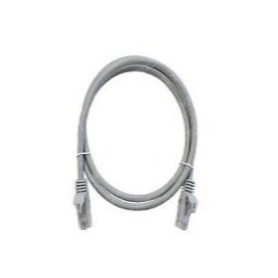 PATCH CORD Cat.6 UTP SNAGLESS PVC GREY mt.1 (UTP6CPCGY1)