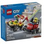 PACK VEICOLI CORSA PIZZ.VS POMPIERE (60458)