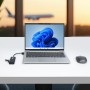 StarTech.com Hub USB-A a 4 porte, 5 Gbps, alimentato via bus, mini hub USB da viaggio/portatile, splitter USB 3.0 multiporta, pr (H5A4A-USB-HUB)