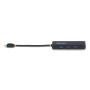 StarTech.com Hub USB-C a 4 porte, 5 Gbps, alimentato via bus, mini hub USB da viaggio/portatile, splitter USB 3.0 multiporta, pr (H5C4A-USB-HUB)