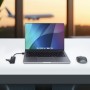 StarTech.com Hub USB-C a 4 porte, 5 Gbps, alimentato via bus, mini hub USB da viaggio/portatile, splitter USB 3.0 multiporta, pr (H5C4A-USB-HUB)