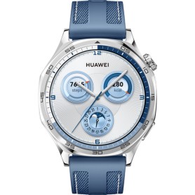 Watch GT5 46mm (Vili-B19W) (silber, blaues, gewebtes Armband) (55020DKH)