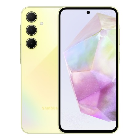 Samsung Galaxy A35 5G 16,8 cm (6.6") Dual SIM ibrida Android 14 USB tipo-C 6 GB 128 GB 5000 mAh Giallo (SM-A356BZYBEUB)